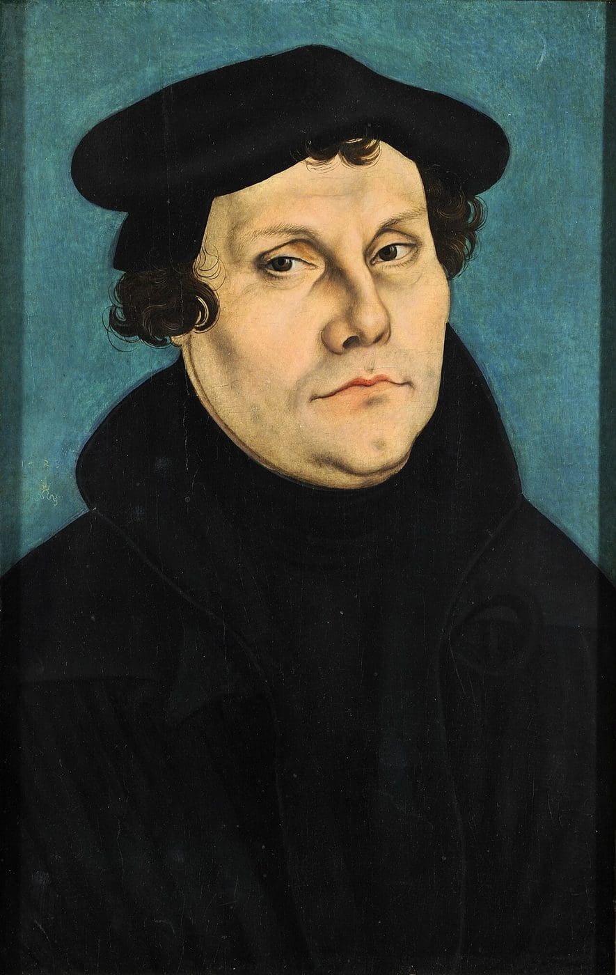Lucas Cranach the Elder, portrait of Martin Luther, 1528