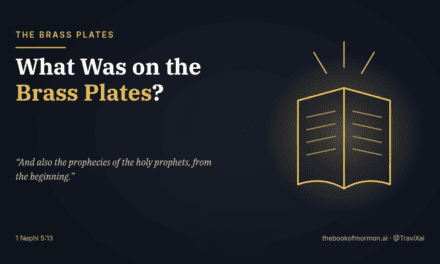 What Was on the Brass Plates? Jonah Barnes’s “The Key to the Keystone”