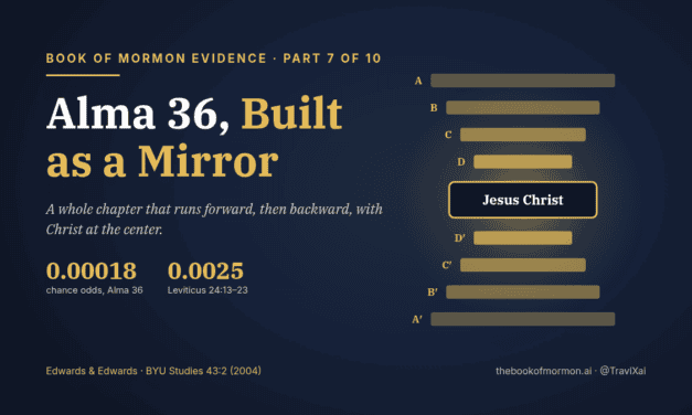 Book of Mormon Evidence, Part 7 of 10: Alma 36, Built as a Mirror