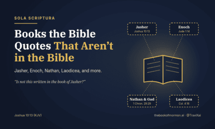Books the Bible Quotes That Aren’t in the Bible (Jasher, Enoch, and More)