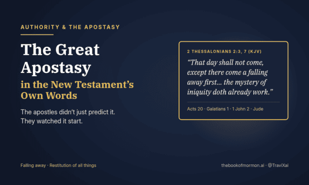 The Great Apostasy in the New Testament’s Own Words