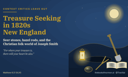 Joseph Smith the “Money Digger”? Treasure Seeking in 1820s New England