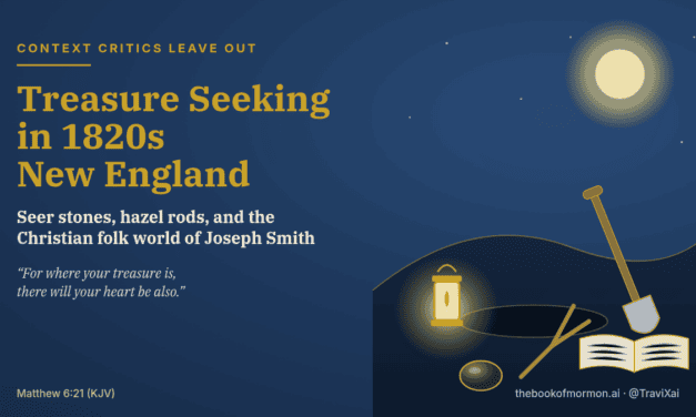 Joseph Smith the “Money Digger”? Treasure Seeking in 1820s New England