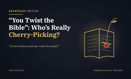 “You Twist the Bible”: Who’s Really Cherry-Picking?
