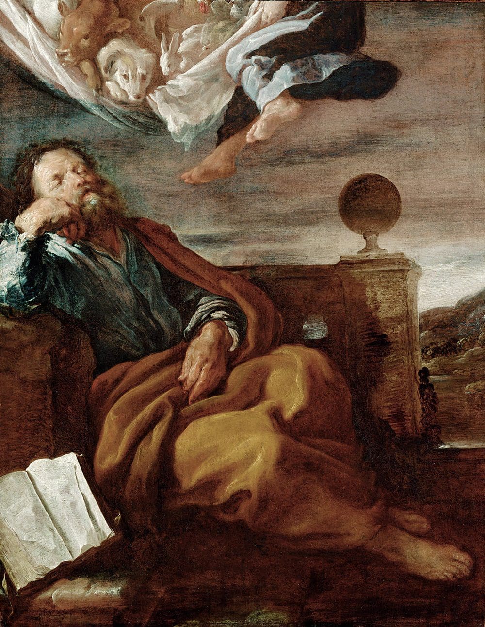Domenico Fetti, Peter's vision of a sheet with animals, c. 1619
